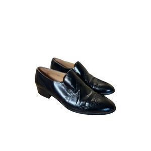 Jean Pier Clemente Men's Black Dress Shoes Sz 9 1/2 D